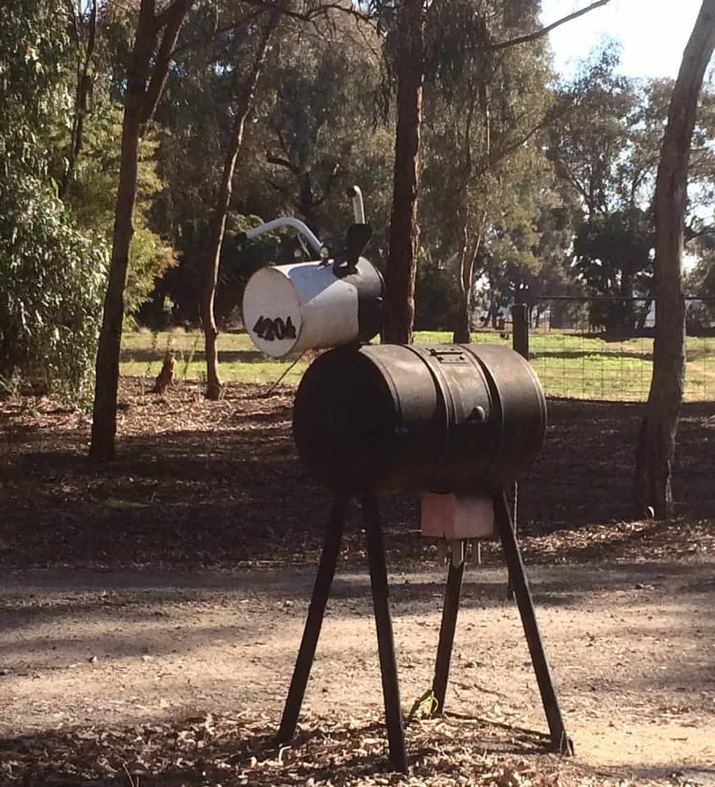 Cow letterbox