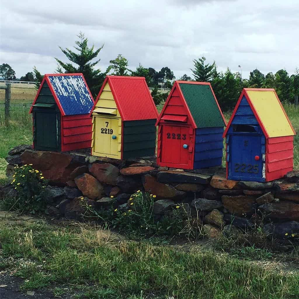 Little houses letterboxes