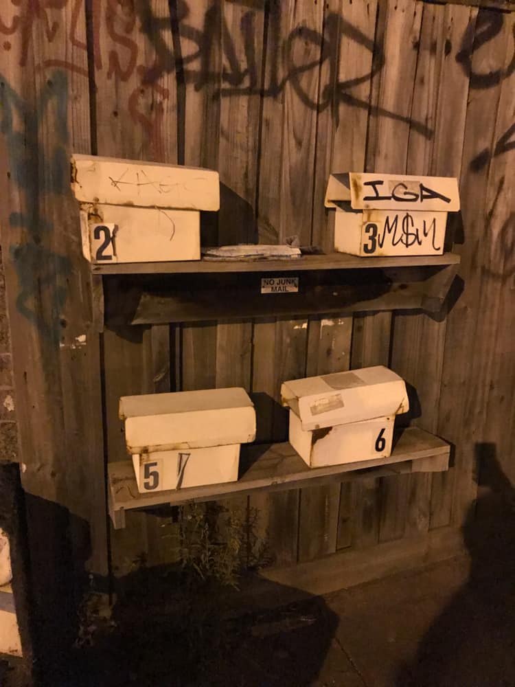 Night letterboxes